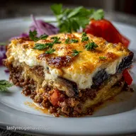 Greek Dinner Recipes: Authentic Moussaka with Rich B&eacute;chamel