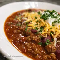 Chef Shine's Amazing Chili Recipe with Ground Beef and Beans: Slow Cooker Method