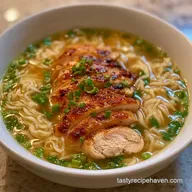 Chinese Chicken Noodle Soup in 30 Minutes
