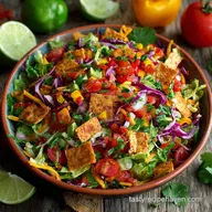 Mexican Salad: Ultimate Chipotle-Lime Fiesta Bowl Recipe