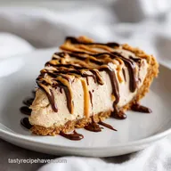 Unbelievable Peanut Butter Pie with Chocolate Drizzle: 15 Minutes