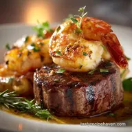Surf and Turf: Restaurant Quality Fillet Mignon Prawns