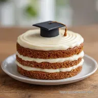 Classic College Graduation Cake for 12