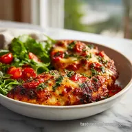 Chicken Parmesan Recipe for 4 Servings: Crispy and Baked