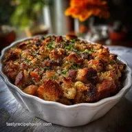 How To Make Bread Stuffing Balls: Crispy Edges