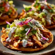 Cinco de Mayo Recipes: Ultimate Crunchy Chipotle Chicken Tostadas
