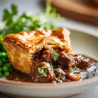 Delicious Meat Pie Recipe: Golden