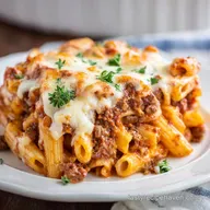 Easy Crockpot Baked Ziti Recipe for 8