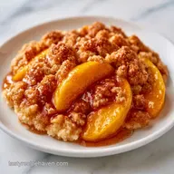 Easy Fresh Peach Crisp Recipe