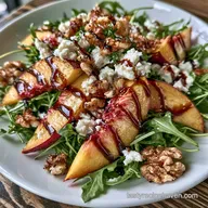 Easy Fresh Peach Salad in 10 Minutes