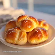 Easy Homemade Dinner Rolls: 24 Golden Fluffy Buns in 90 Minutes
