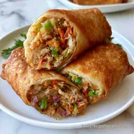 Easy Homemade Egg Rolls Recipe: Crispy