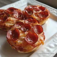 Easy Pizza Roses for Valentines Day with Pepperoni and Cheese Ready in 40 Minutes