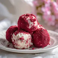 Easy Red Velvet Cake Truffles: Cake Mix Recipe