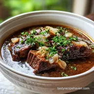 French Onion Beef Short Rib Soup: Slow-Cooked for Ultimate Tenderness