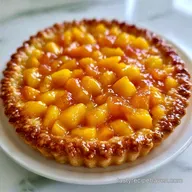 Fresh Peach Bars with Almond Flour