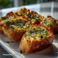 Delicious New Years Eve Finger Food Idea with Garlic: Crispy