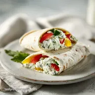 2-Ingredient Cottage Cheese Wrap with Herbs in 30 Minutes