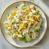 Chicken Salad: Creamy with Toasted Pecans