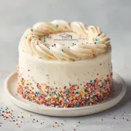 Homemade Grad Party Cake: Silky Vanilla