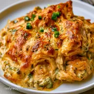 Creamy Jalapeno Popper Chicken Casserole