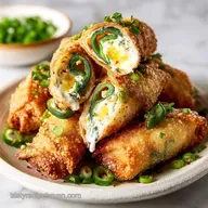 Jalapeno Popper Egg Rolls Ready in 30 Min: Crispy