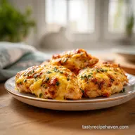 Keto Baked Cheesy Ranch Chicken Thighs: Crispy for 4 Servings