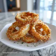 Crispy Keto Onion Rings for 4 Servings