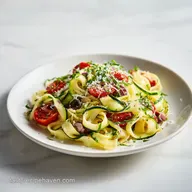Keto Zucchini Pasta Salad: Crisp and Refreshing