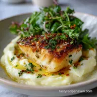 Low Histamine Dishes: Pan-Seared Cod with Creamy Cauliflower Pur&eacute;e