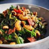 Lucky Food for the New Year with Black-Eyed Peas: Smoky & Savory Pot