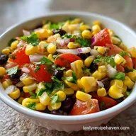 Mexican Corn and Black Bean Salad | Quick & Easy Recipe