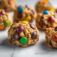 Healthy Monster Cookie Protein Ball Easy | No-Bake Energy Bites