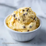 No Bake Edible Keto Cookie Dough Recipe with Chocolate Chips