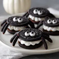 Oreo Spider Cookies in 15 Minutes