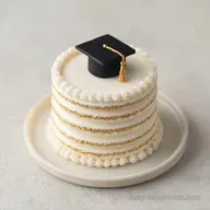 Party Size Graduation Cake in 55 Minutes