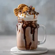 Peanut Butter Chocolate Milkshake in 5 Minutes