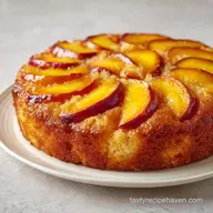 Quick Peach Cake for 12 Servings