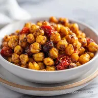 Healthy Snack with Roasted Chickpeas in 40 Minutes