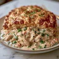 Rotisserie Chicken Pot Pie with Puff Pastry