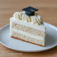 Simple College Graduation Cake for 10
