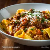 Sunday Gravy Masterpiece: Authentic Slow-Simmered Ragu