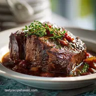Slow-Cooked Balsamic Beef for 6 Servings | Tender & Silky