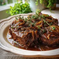 Slow Cooker or Oven French Onion Pot Roast: Tender and Caramelized