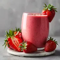 Strawberry Smoothie Recipe With Yogurt in 5 Minutes