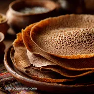 Injera: Authentic Ethiopian Teff Bread Recipe (Spongy Sour)
