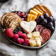 Valentine's Day Charcuterie Board in 20 Mins