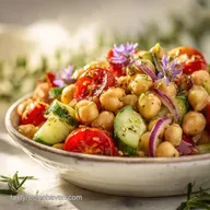 Vegan Chickpea Salad: 10-Minute Prep, No Mayo
