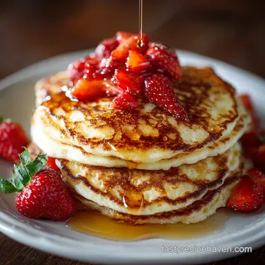 3 Ingredient Pancakes: Ultimate Fluffies in Under 15 Minutes Recipe Card