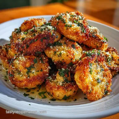 Air Fried Mushrooms in 15 Minutes | Crispy Mushroom Recipe Recipe Card